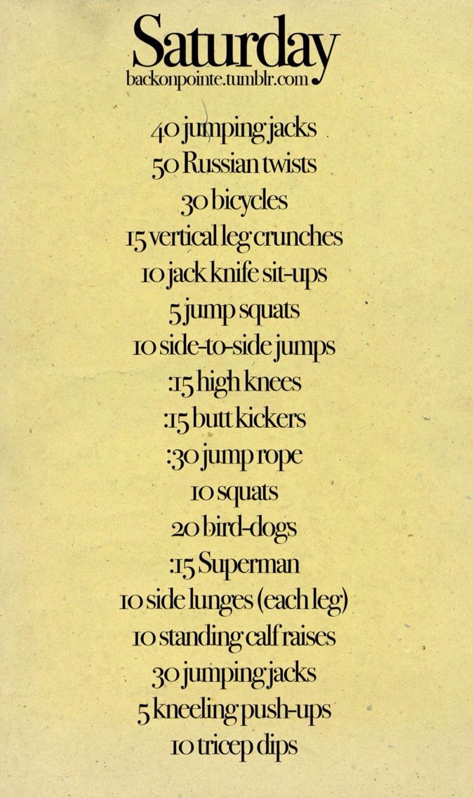 Summer Body Daily Workout 💪