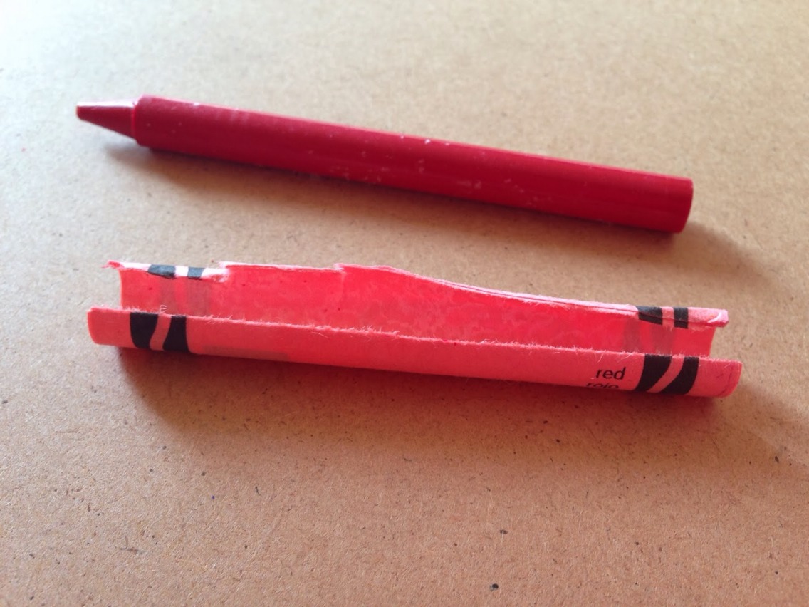 Once the wrapper has been cut it should just come off like this, nice and easy!...