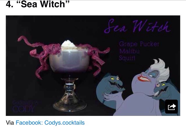 Disney Inspired Cocktails