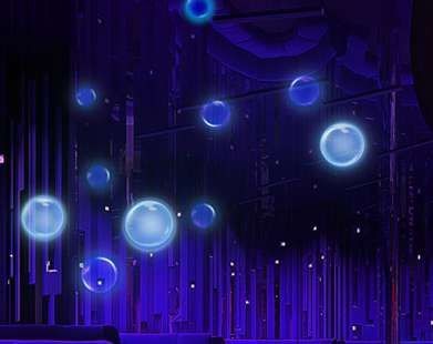 GLOW BUBBLES:
Mix equal parts, glow paint and bubbles. Mix and apply light. Blow and enjoy!
