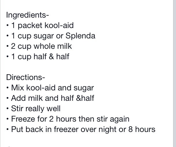 5 Minute Ice Cream