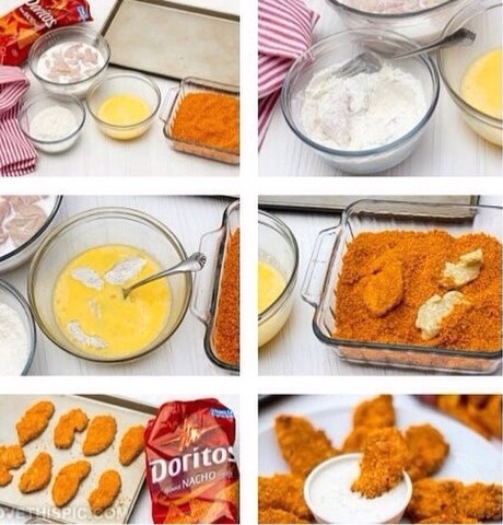 Doritos chicken nuggets