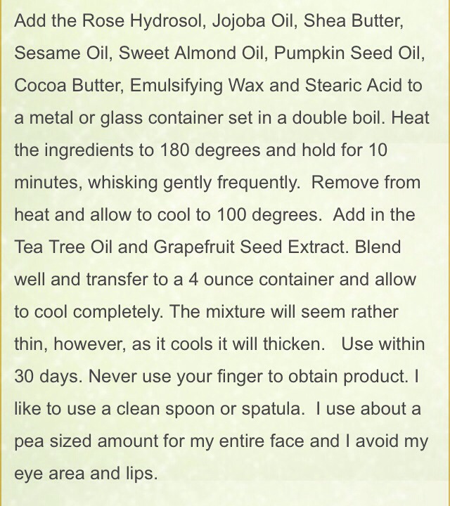 ❗️❕Diy Tea Tree Oil Face Cream❕❗️