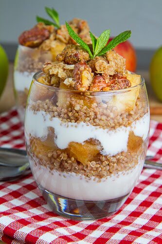 Apple cookie quinoa
