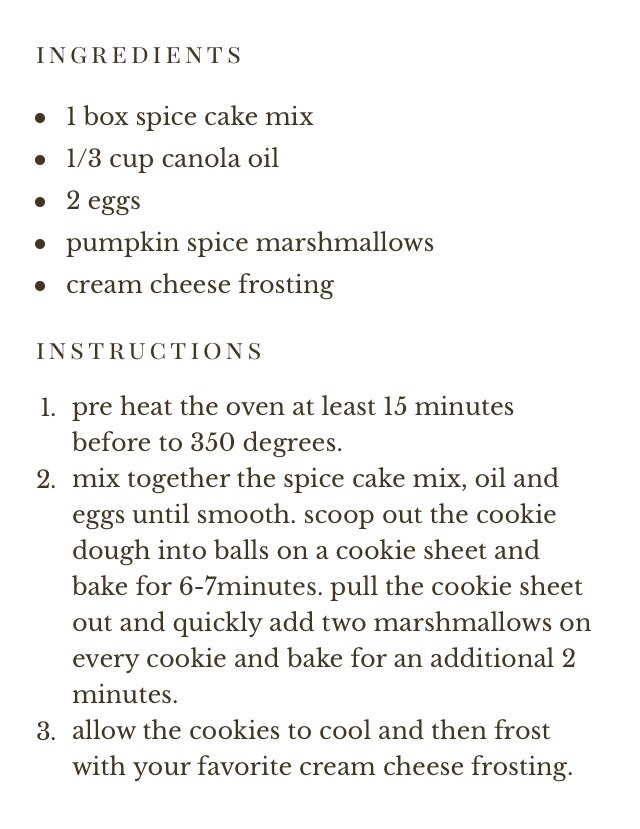 The Best Pumpkin Spice Marshmallow Cookies