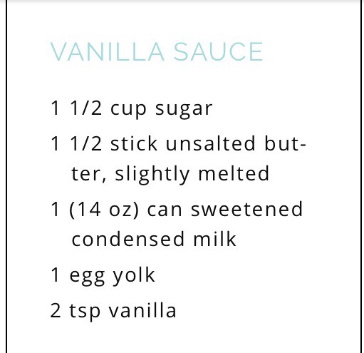 Gingerbread Pudding With Vanilla Sauce 