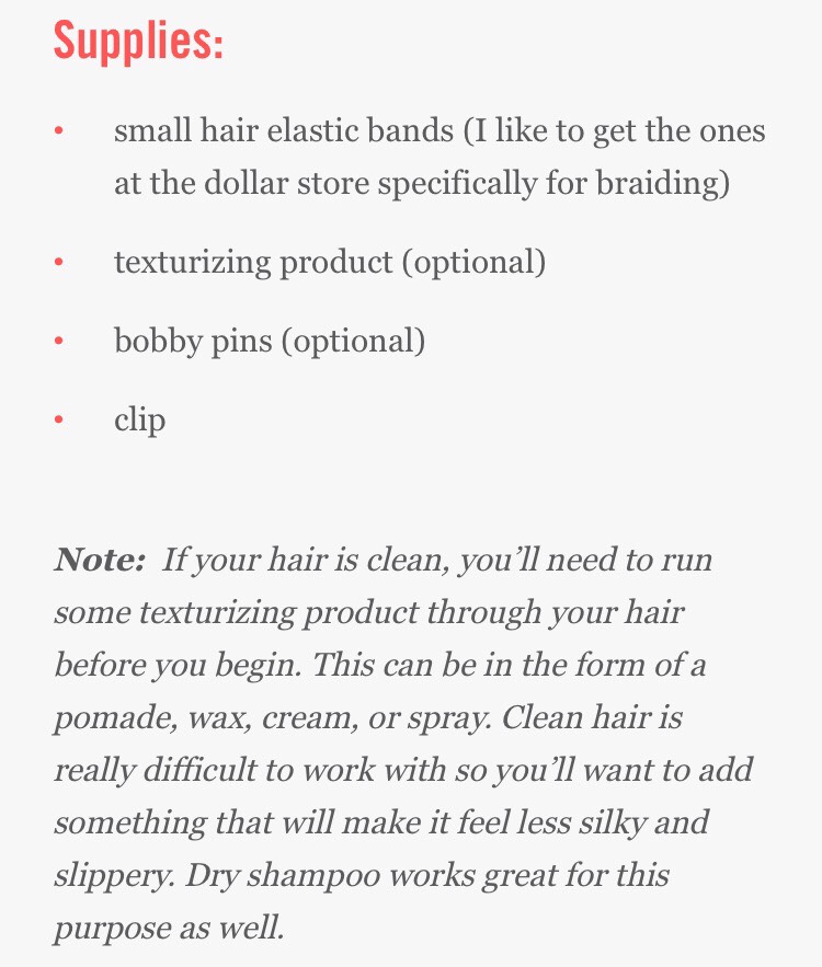 Pull Through Braid Tutorial
