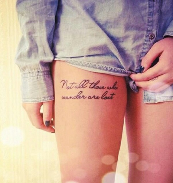 Sexy Thigh Tattoos And Designs For Women! 