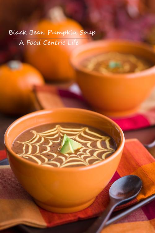 Black Bean and Pumpkin Soup

http://afoodcentriclife.com/black-bean-and-pumpkin-soup/