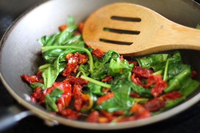 Step 5. Turn off the cooking element, and remove the skillet from the heat.