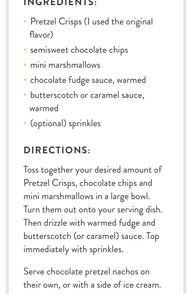 Heavenly Crunchy Pretzels & Gooey Chocolate Nacho