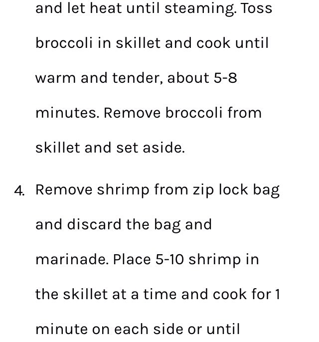 Honey Garlic Shrimp with Broccoli