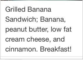Healthy And Delicious Grilled Banana Breakfast Sandwich! 