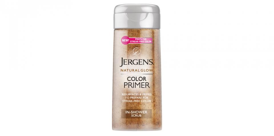 Natural Glow Color Primer Shower Scrub, JERGENS, $9
