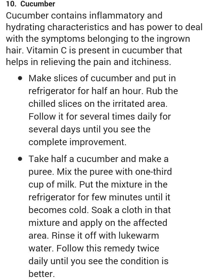GETRID OF IN GROWN HAIRS LIKE RAZOR BUMPS OR SKIN PIMPLE 