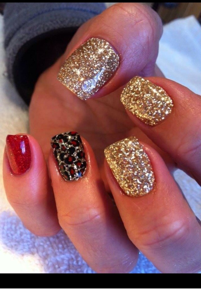 Great Nails For Fall Time<3