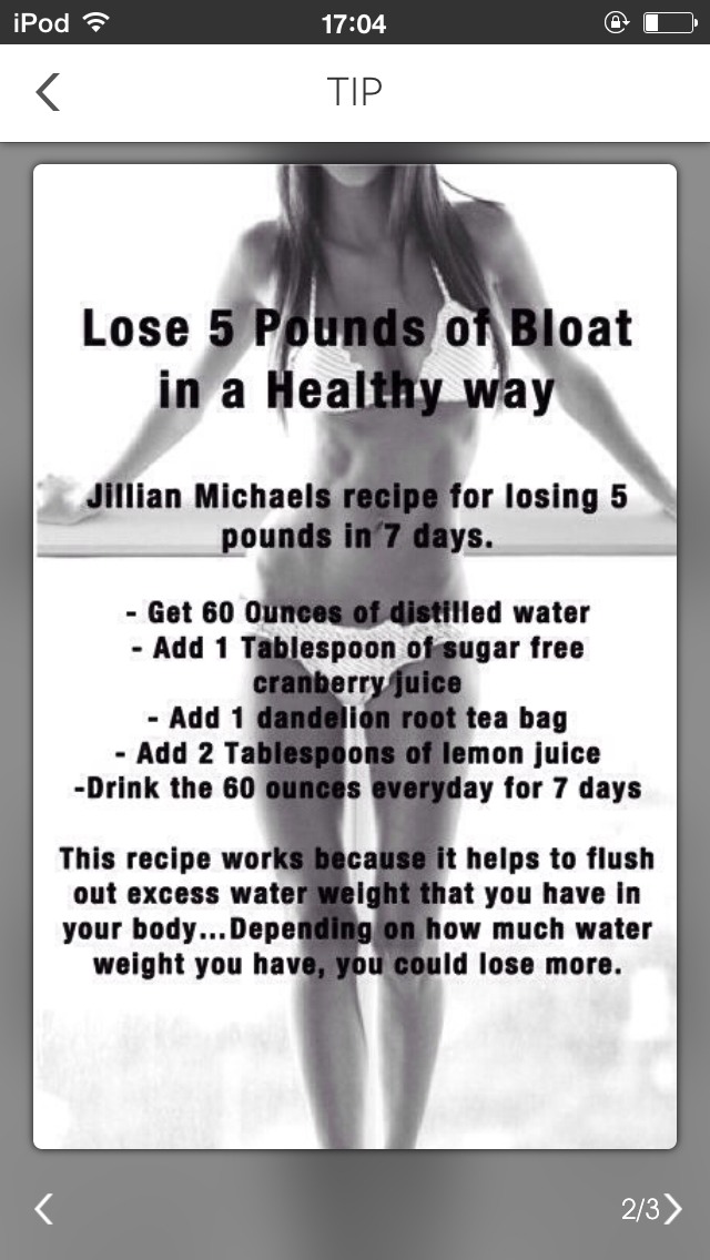 Tips To Lose Weight :) <3