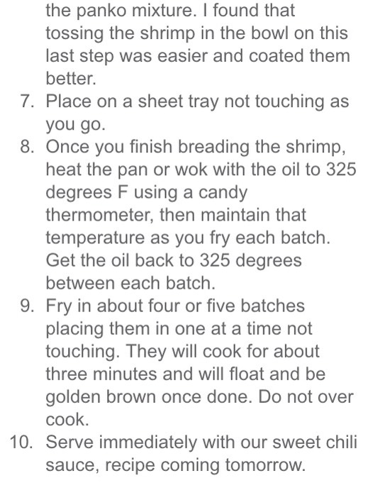 Easy Coconut Shrimp 