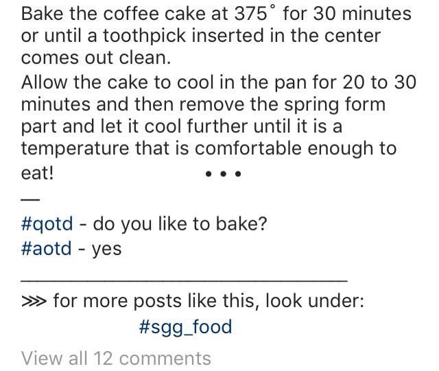 Vegan Coffee Cake Recipe 