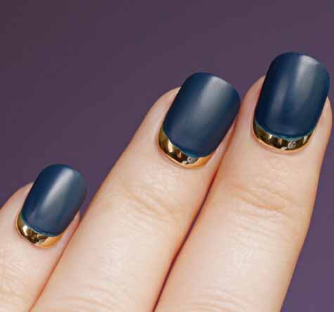 9. To make your colored nails matte, use steam. While your cooking soup, you can paint your nails and use the steam from the soup while waiting.
