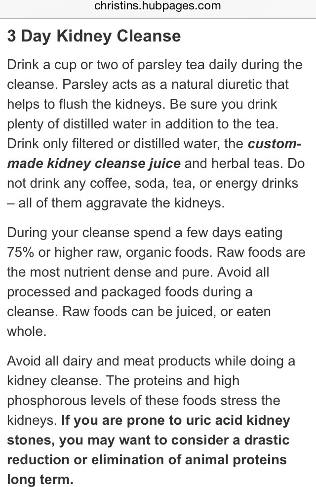 7 Day Detox Cleanse And Weight Loss- How To Do A Kidney Cleanse Fast: Juice