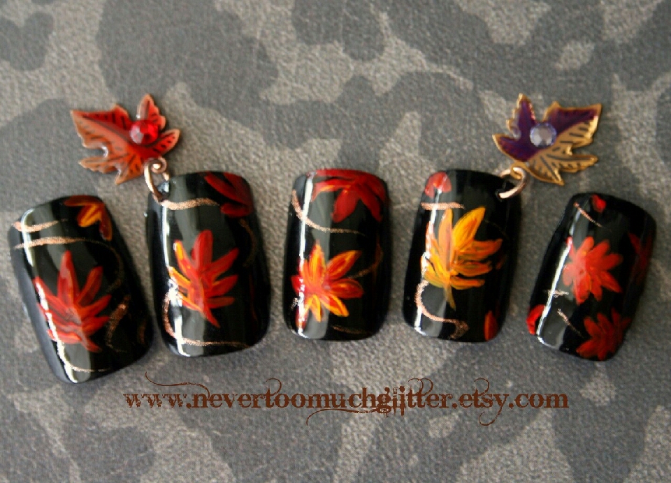 OMG So Pretty Fall Nail Art Ideas💅💕#FallNails