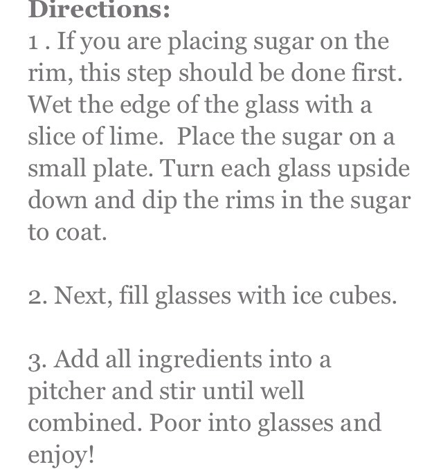 4 SKINNY Margaritas!