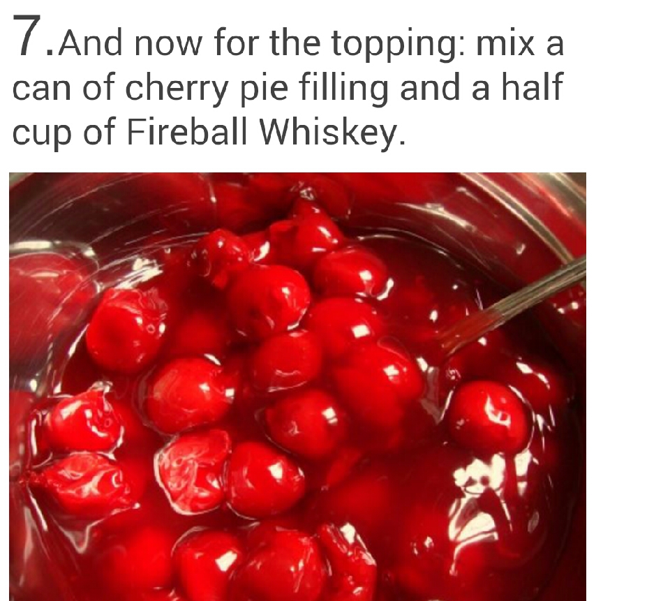 Fireball Whiskey Cherry Cheesecake Shots!!