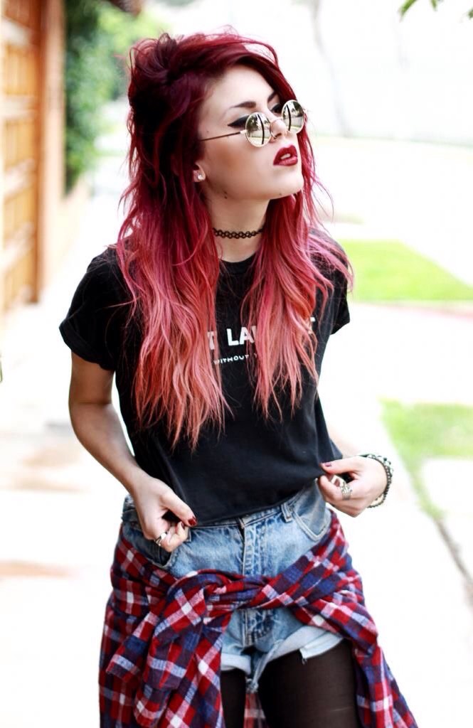Red to Pink Ombre