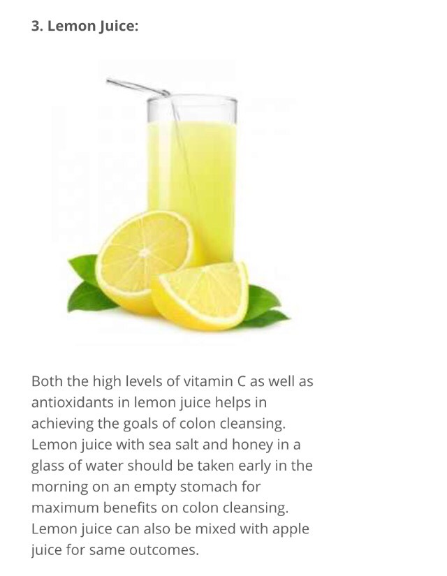 "9 HOME REMEDIES FOR COLON CLEANSING"