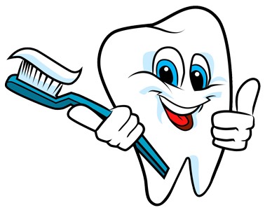 Remember to brush your teeth at least twice daily and floss to to keep your white heathy teeth!