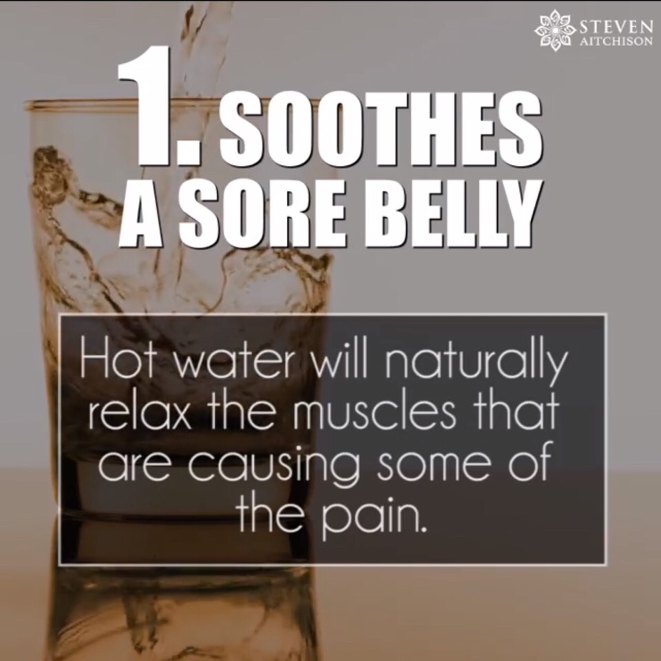 Think Again Before Drinking Cold Water. 