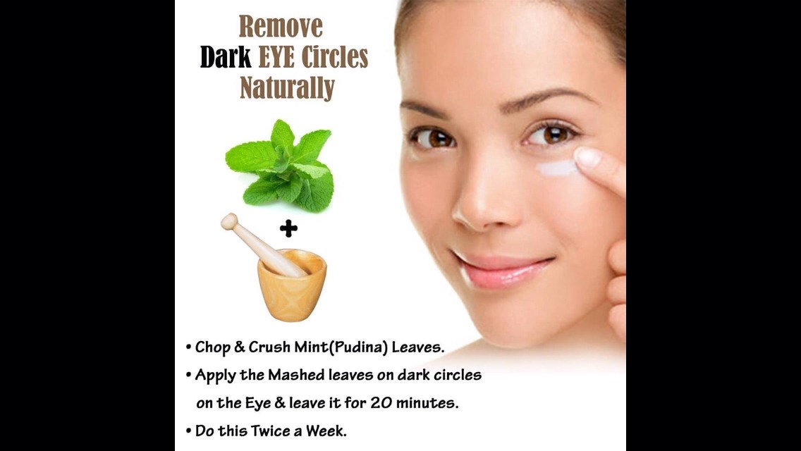 Remove Dark eyes circle Naturally!