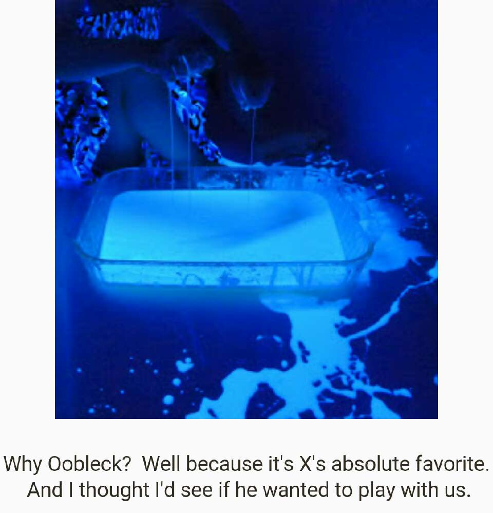 Edible Glowing Oobleck!! (Whatever That Is!? lol)