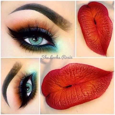 Ideas Of Eyeshadow For Red Lipstick ❤️