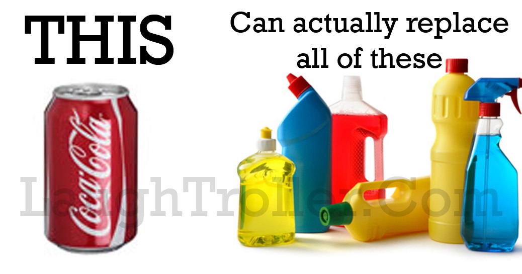 1. Cleans oil stains from a garage floor; let the stain soak, hose off.
2. Kills slugs and snails; the acids kills them.
3. Cleans burnt pans; let the pan soak in the Coke, then rinse.
5. Cleans car battery terminals by pouring a small amount of coke over each one.