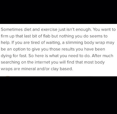 Diy Body Wraps , Lose Up To 1 Inch OVERNIGHT 🌚🌛