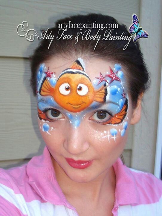 Face And Body Paint: Disney Inspired. 