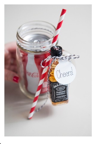 DIY Mason Jar Cocktail Gifts 