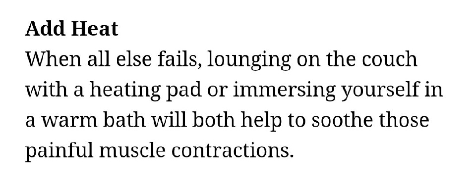 7 Natural Cures For Period Cramps #Tipit