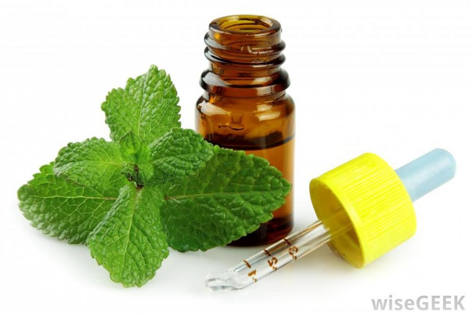 Energize with peppermint oil. Dilute it with water or a carrier oil and put it on your hands and on your face.