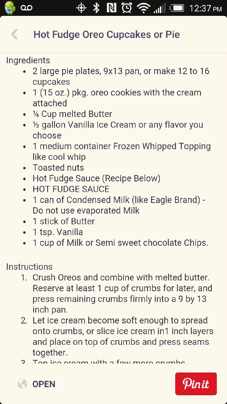 🌟Hot Fudge Oreo Cupcakes🌟