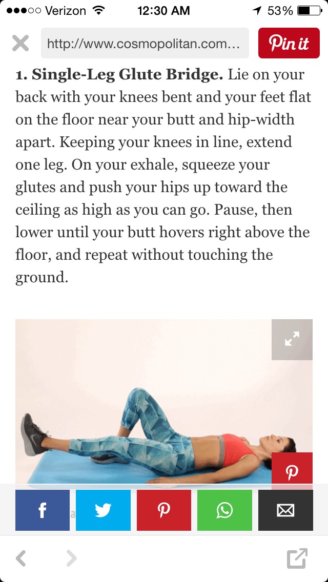 Butt Lifting Workout