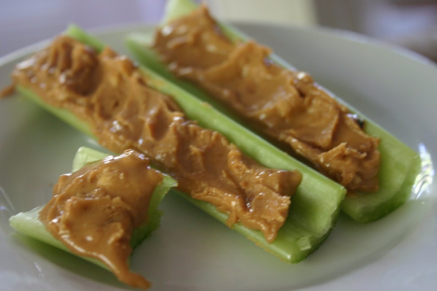 Classic celery and pb