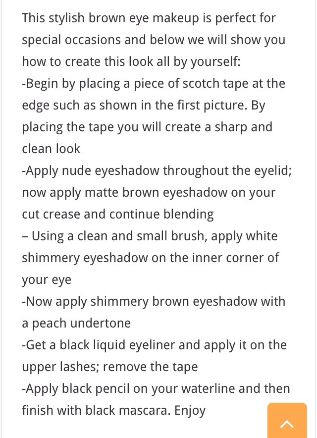 Brown Stylish Makeup Tutorial 😍