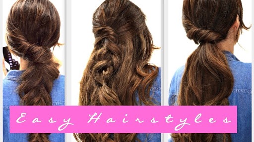 quick easy hairstyles