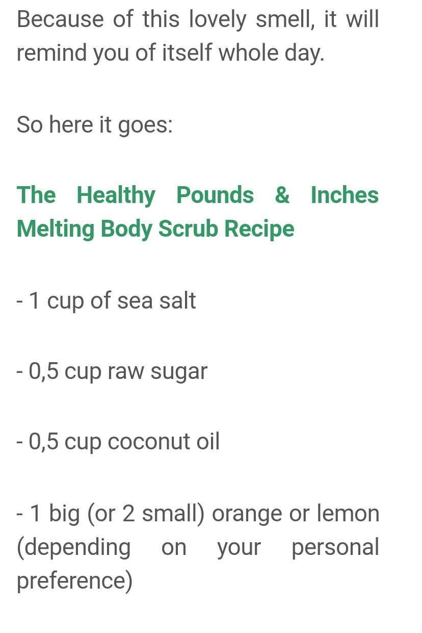 Scrub Off Pounds And Inches With This Homemade Sugar Scrub!!!