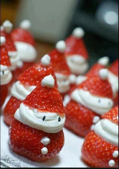 You're done! It's that easy. If you don't eat them right away, store them in the fridge to keep them cold. Santa doesn't do well with heat.

