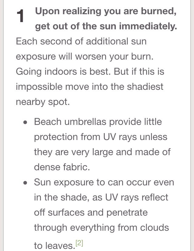 How To Get Rid Of Sunburn Overnight #greengoddess