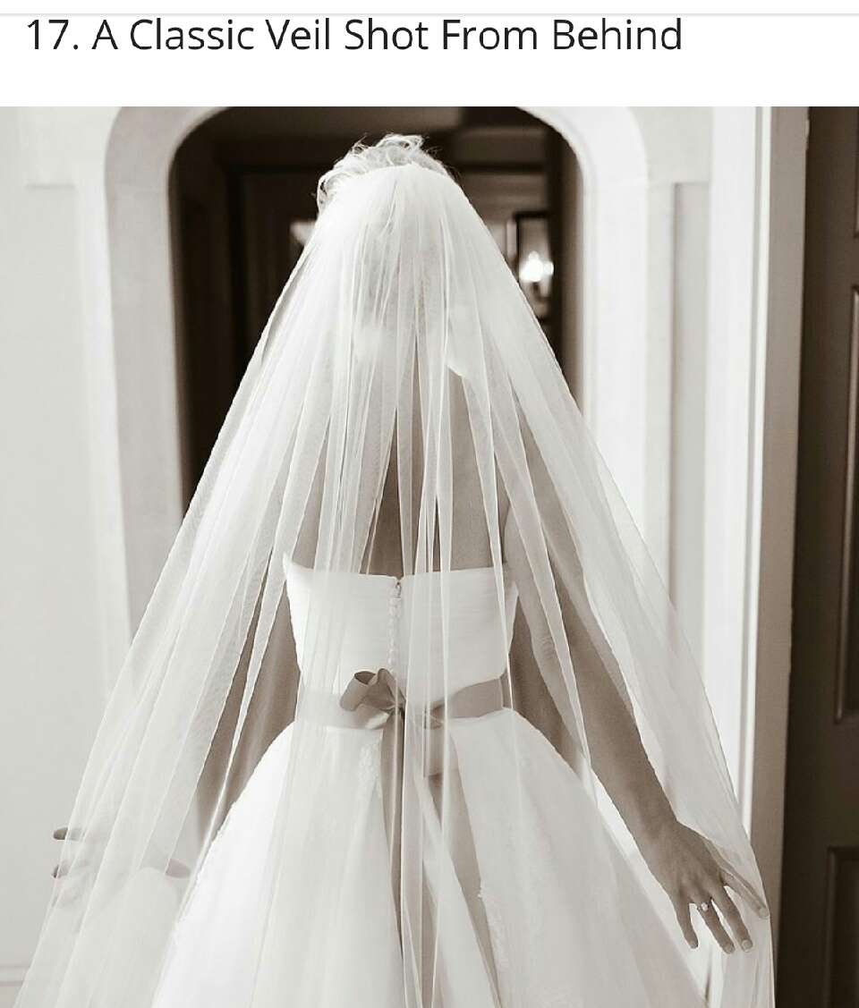 Pictures You Will Regret NOT taking Of Your Wedding Dress! 